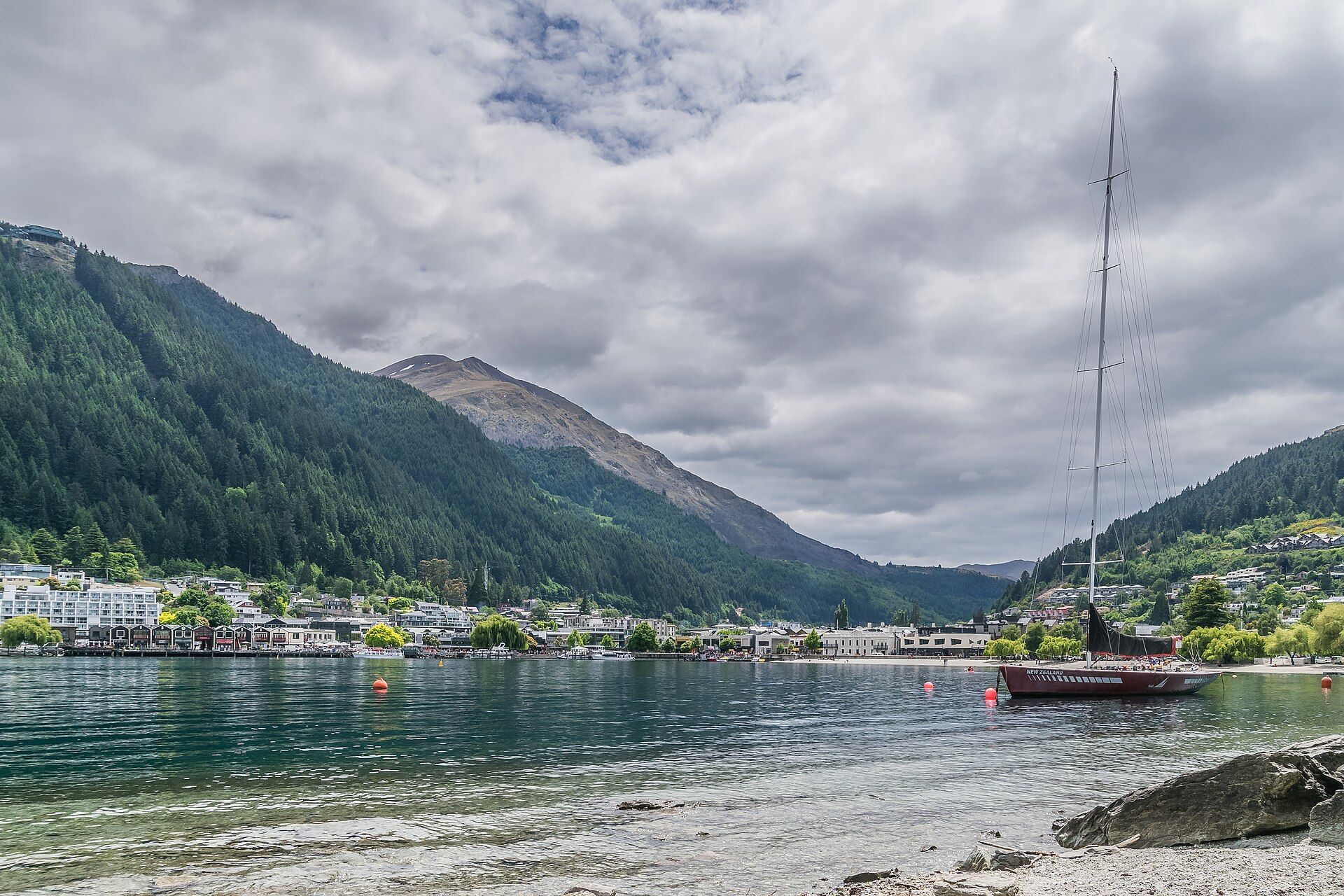 Queenstown aan Lake Wakatipu