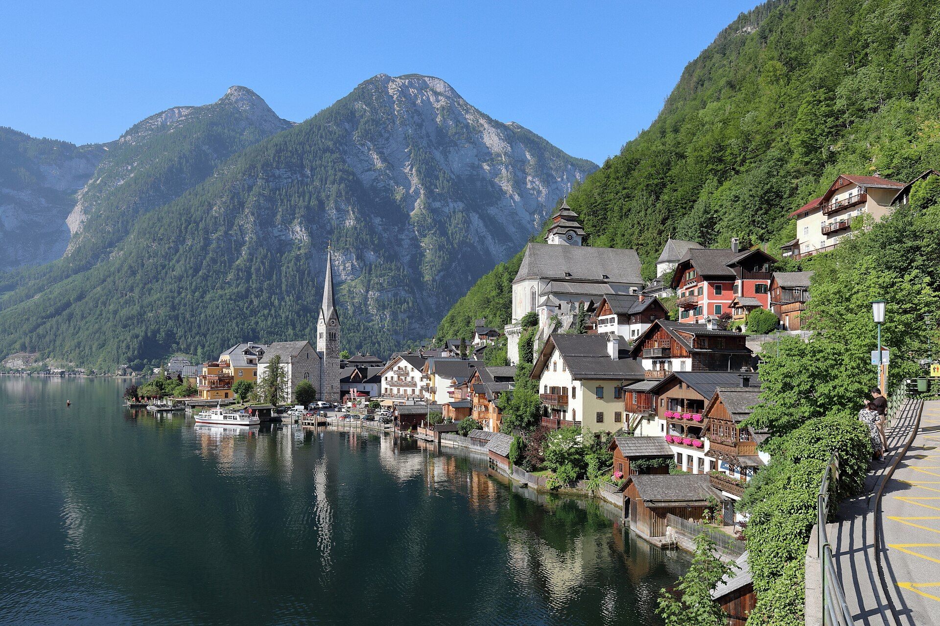 Hallstatt aan de Hallstätter See