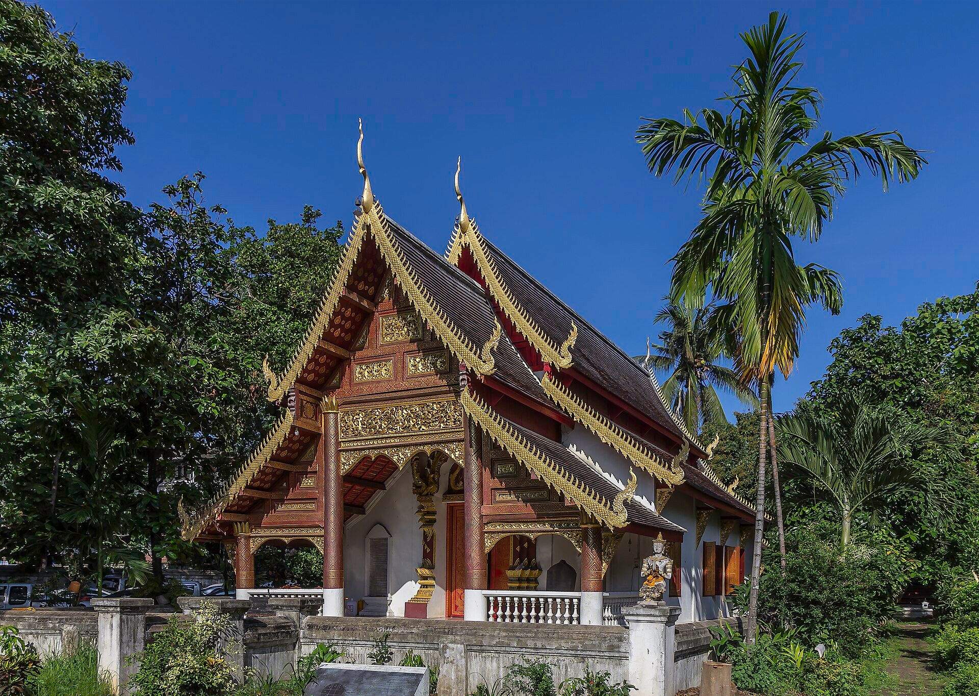 Tempel Wat Chiang Man in Chiang Mai
